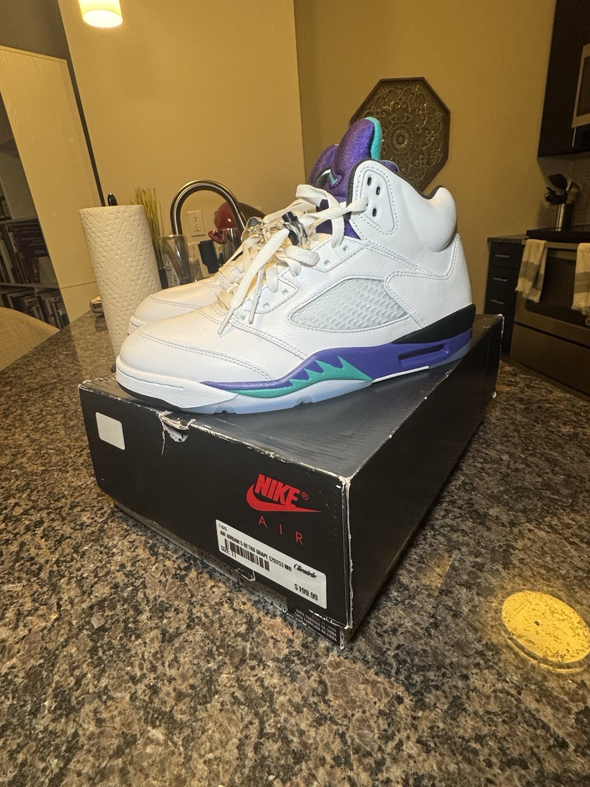 Nike Air Jordan 5 Retro “Grape” (2025) – Size 11 – DS/New – 100% Authentic
