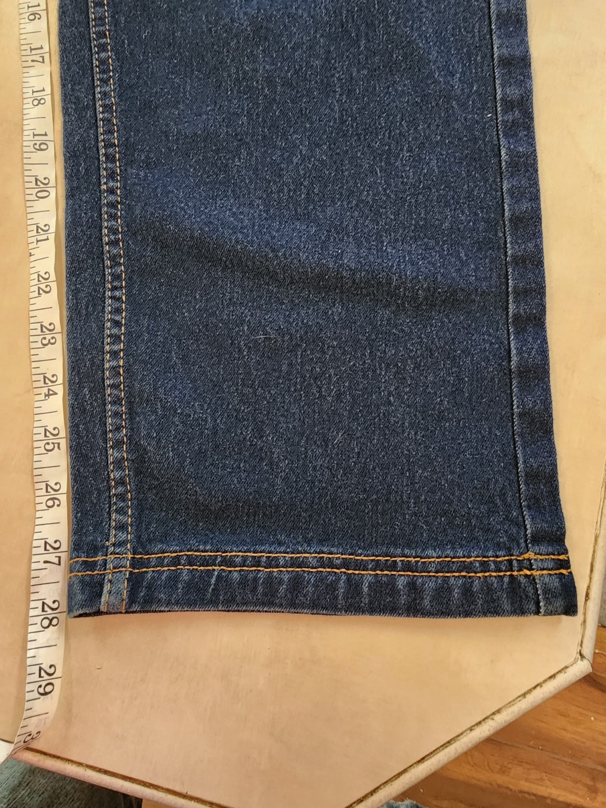 Smith’s Workwear Men’s Stretch 5 Pocket Work Jeans, Dark Vintage wash, 30W x 30L