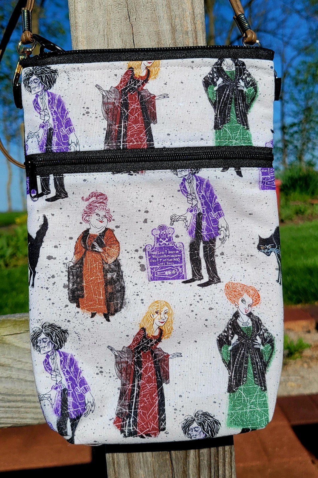 Hocus-Pocus Movie Purse Crossbody Bag