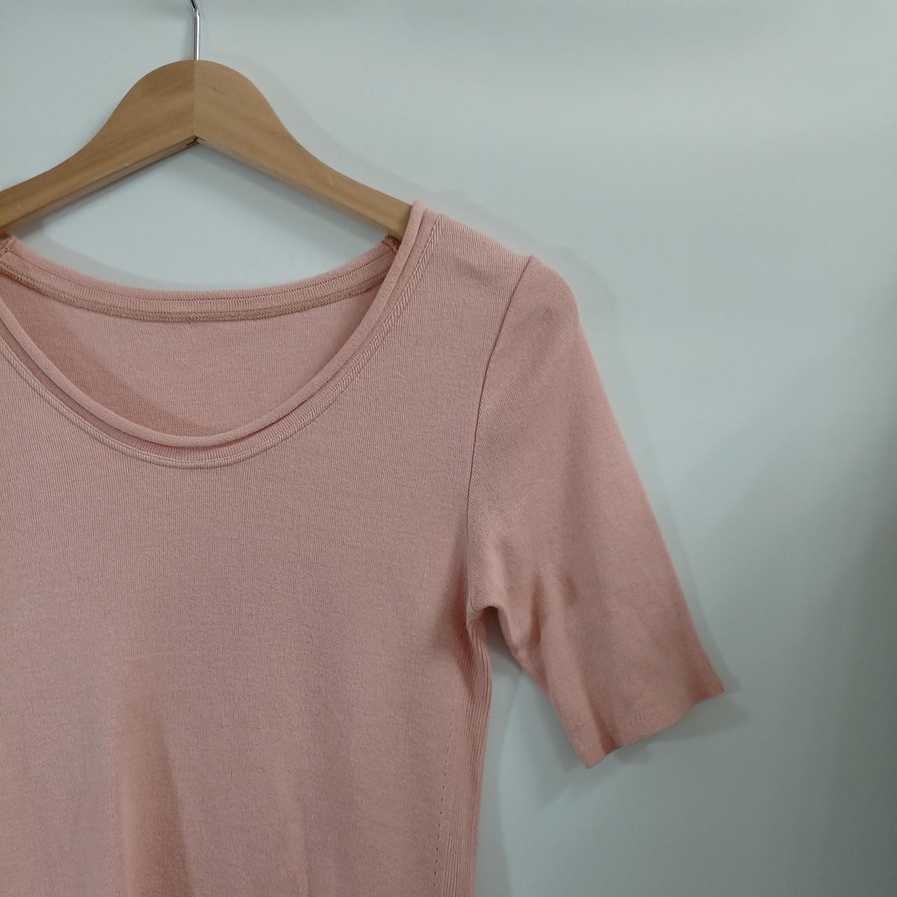 HAAT HEART Pink Solid Knit Cut and Sew Top, Size 2, Women’s, Intermediate