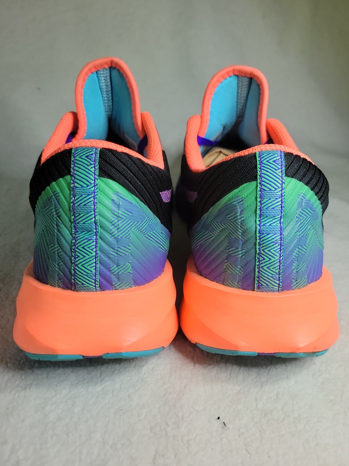 Asics Versablast Women’s Black Coral Purple Running Shoes Sneakers – Size 11 VGC