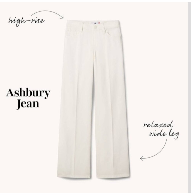 Cabi New NWT Ashbury Jean #6700 White denim Size 00-16 Reg Was $159