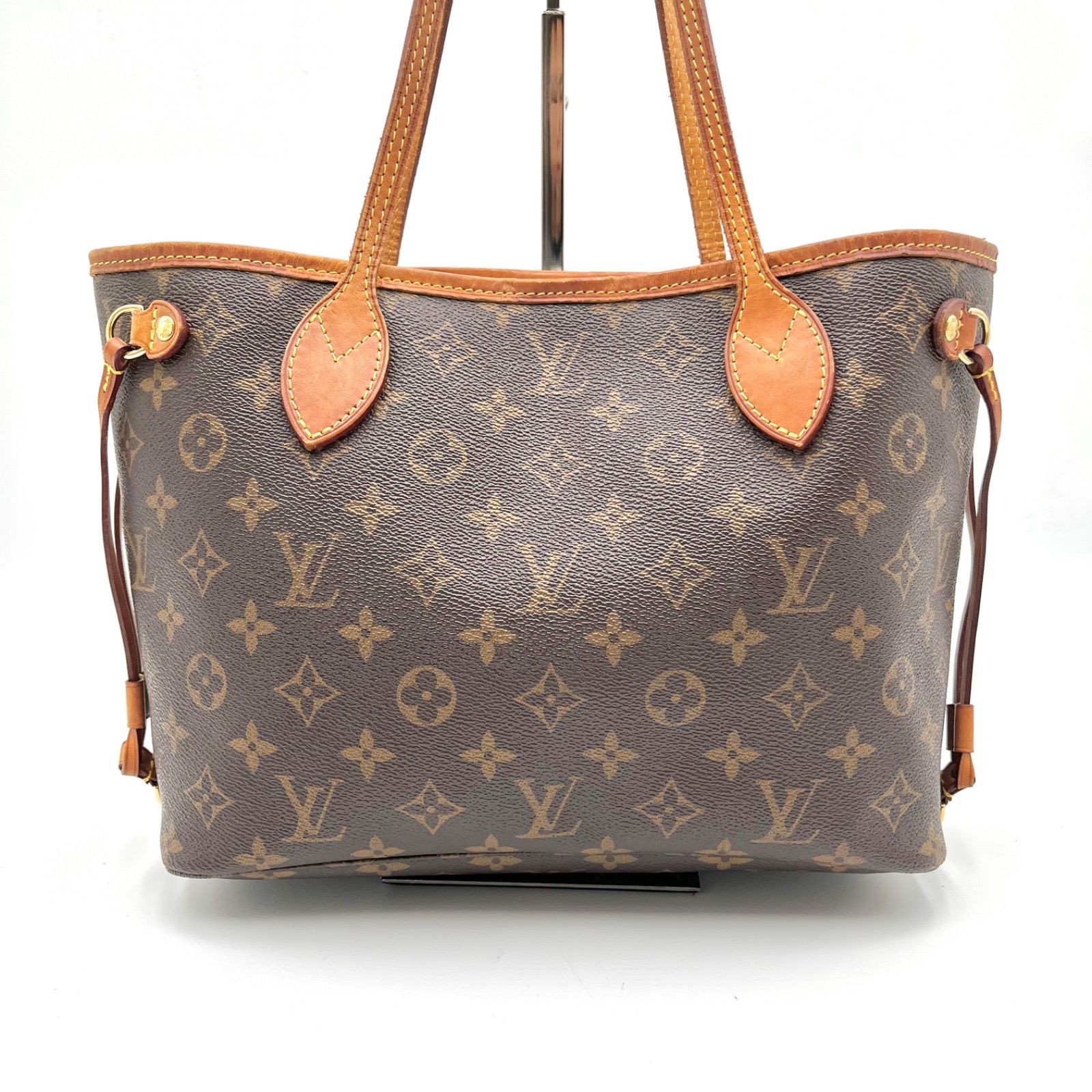 Auth LOUIS VUITTON Monogram Neverfull PM Tote Bag M40155 2Y9616