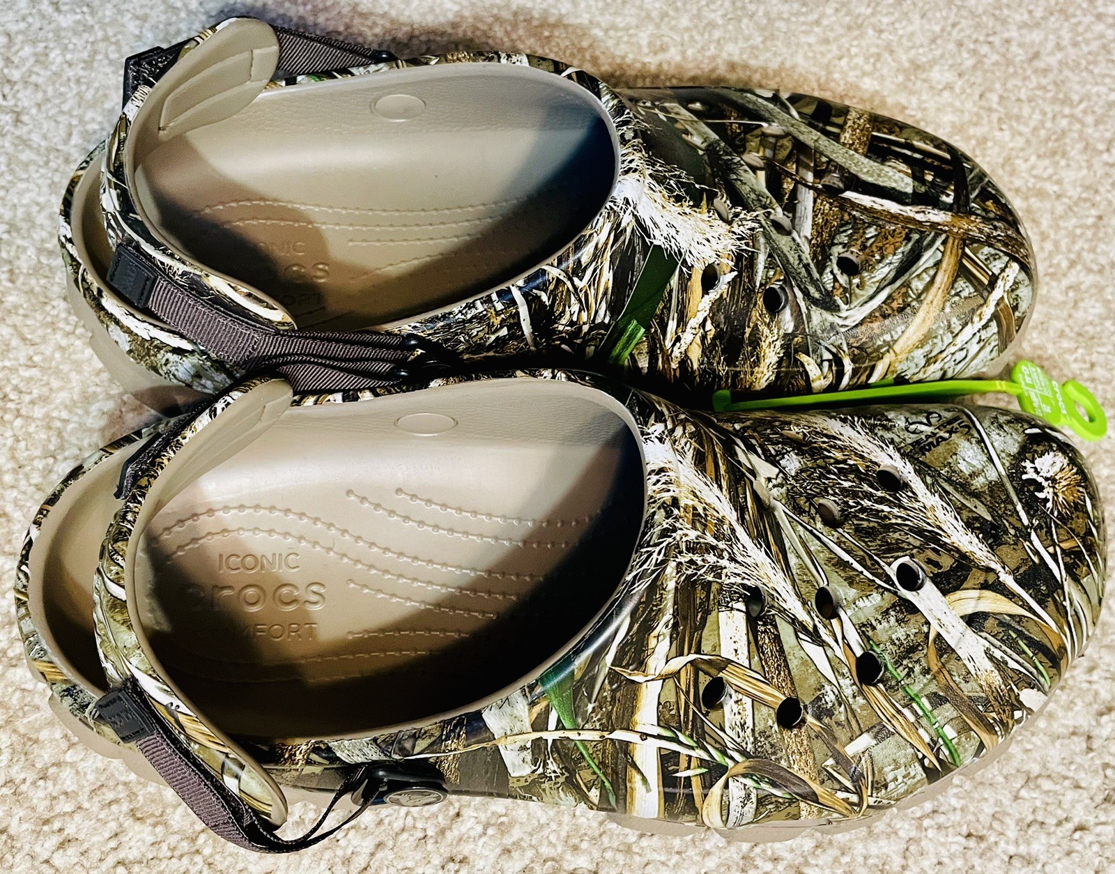 Crocs Mens Offroad Sport Realtree Max-5 Clog Size 10 NEW