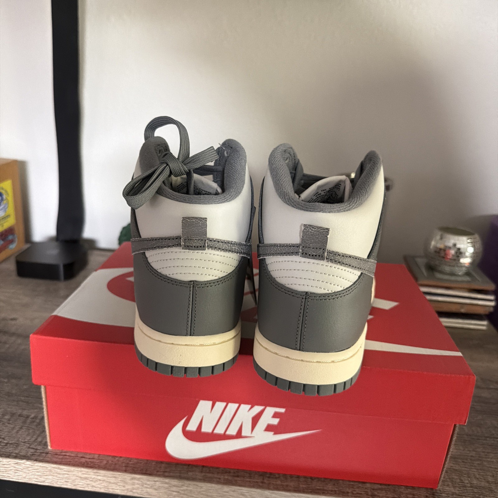 Nike Dunk High Retro SE Vintage “Light Bone/Tumbled Grey” DM0582-001 New [7-12]