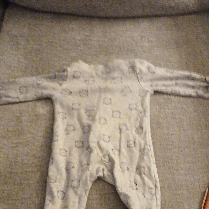 Carter’s Newborn Boys Footed Zip Coverall One-Piece Cotton, Animal Print