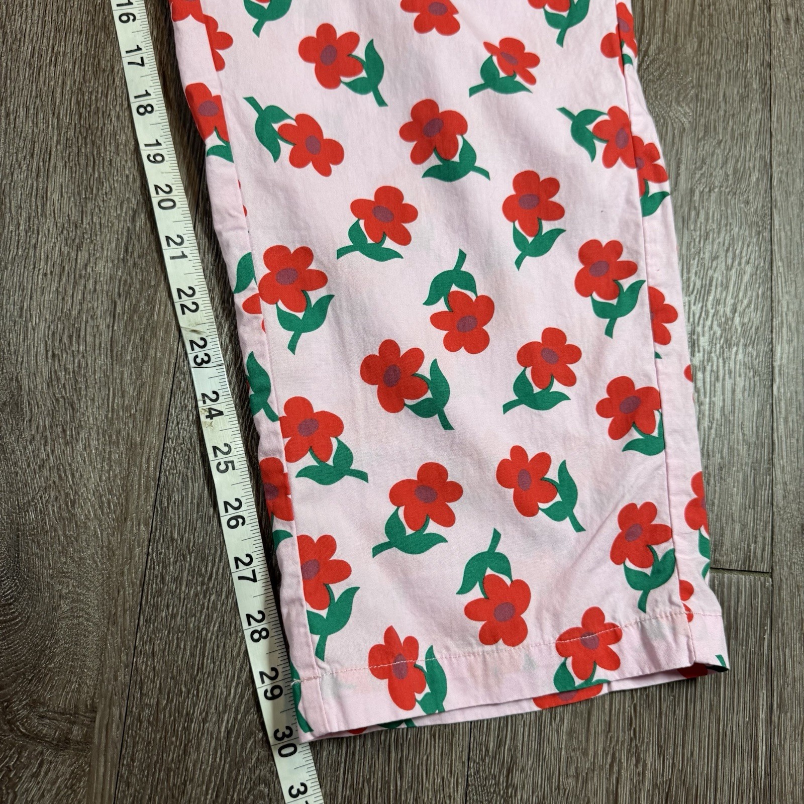 GOLF Wang Men’s Floral Print Pink Button-Front Shirt and Pant Set Medium