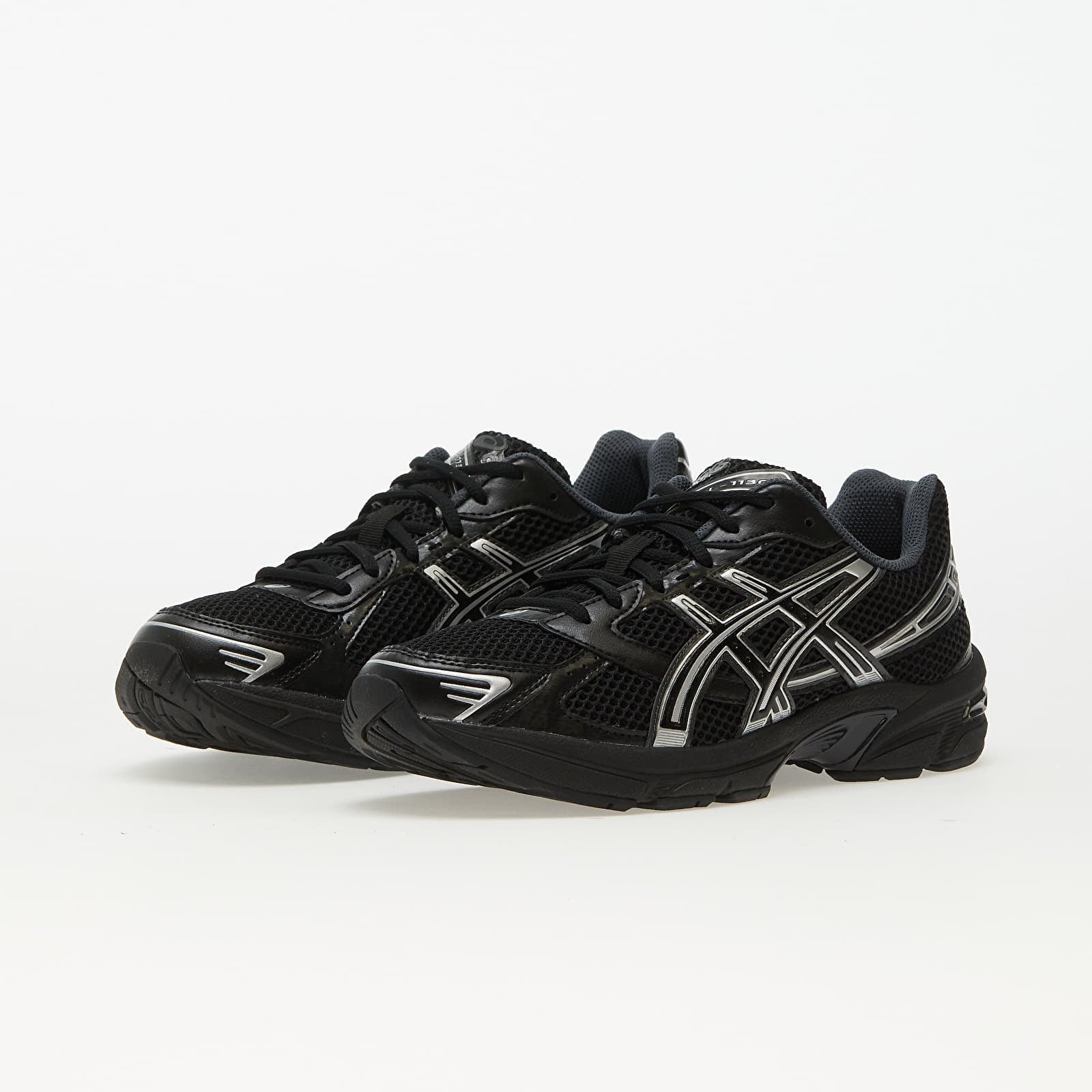 ASICS Gel-1130 Black Pure Silver Mens Sports Sneaker 1201A906-001