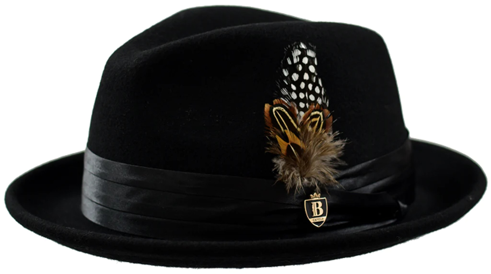 Bruno Capelo Giovani Fedora UN-100 Black