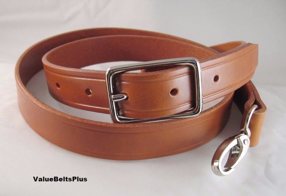 5/8″ Cowhide Leather Adjustable Cross Body Purse Hand bag Replacement Strap HQ