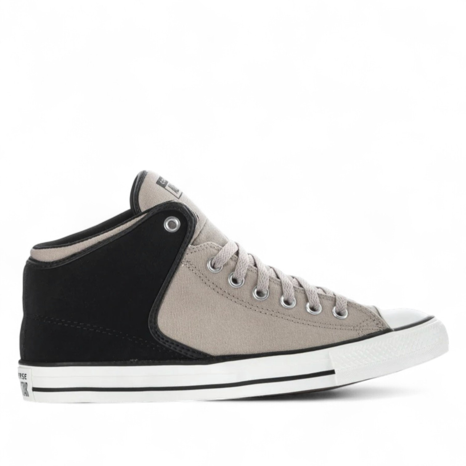 Converse Chuck Taylor High Street Mid Shoe Mens 8 / Womens 10 Grey Black NEW