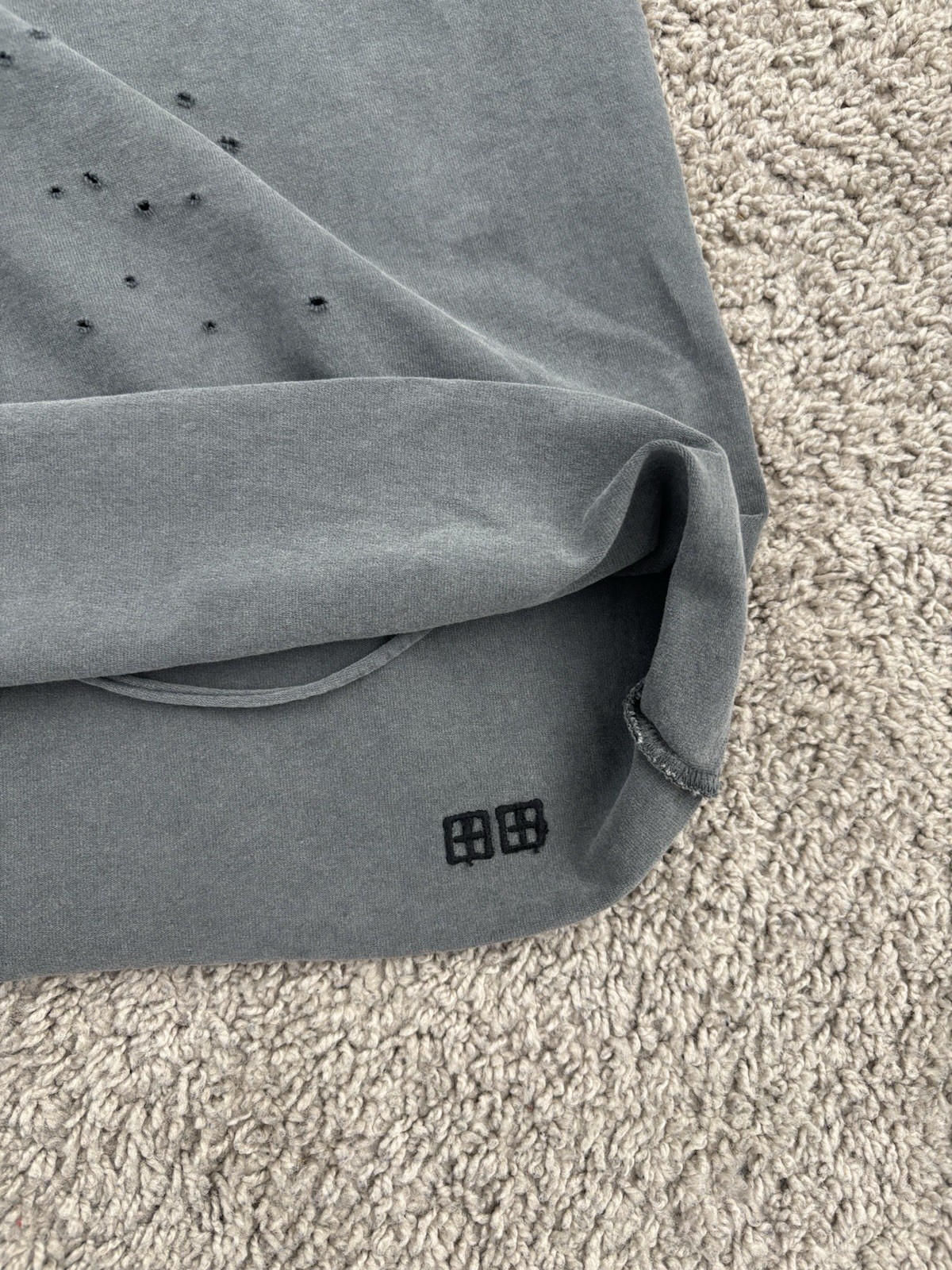 Ksubi Blasted Ekcess SS Tee Rhino Black M Regular