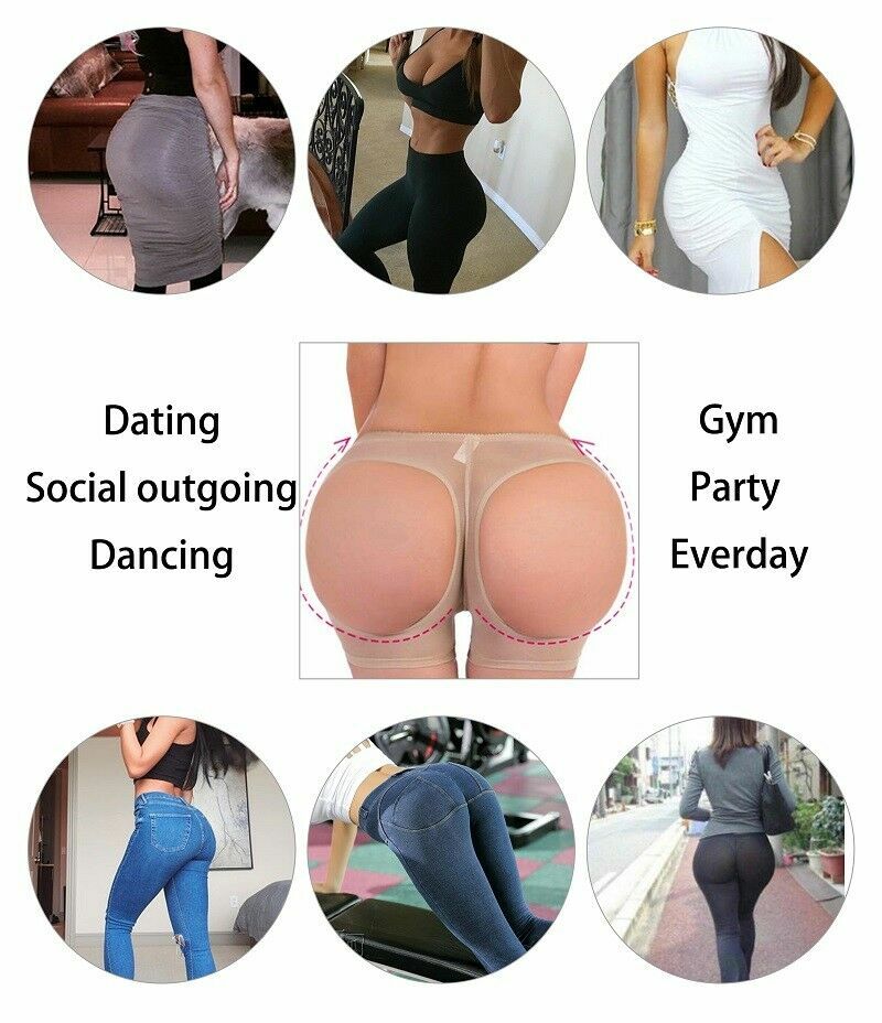 Bum Lifter Butt Enhancer Underwear Pants Shorts Shaper Bum Lifting Underpants UK