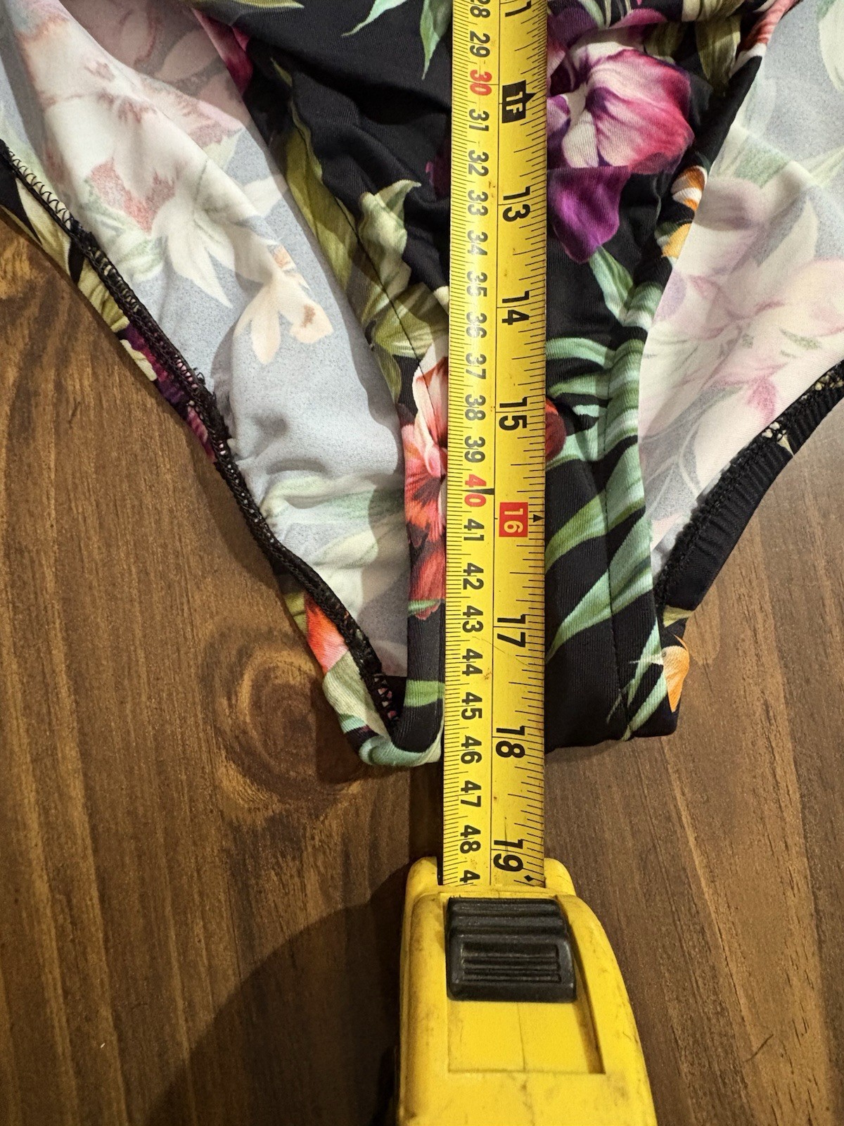 Swimsuit One Piece By Aqua – Green Floral Medium Control Sz 6 Resort Shapes NWT