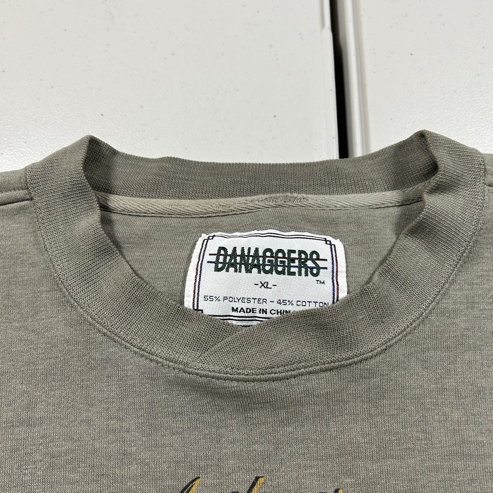 VTG Authentic American Classics Golf Graphic Sweatshirt Men’s Size XL 90s Preppy