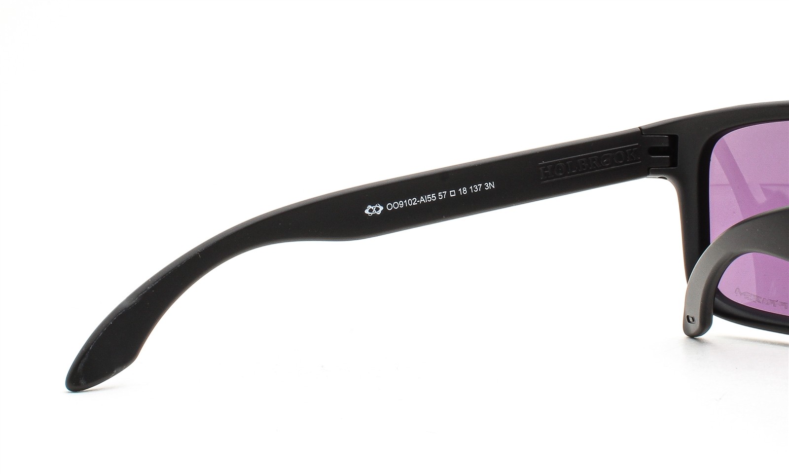 Oakley Holbrook Court Sunglasses OO9102-AI55 Matte Black Prizm Road Jade w/Pouch
