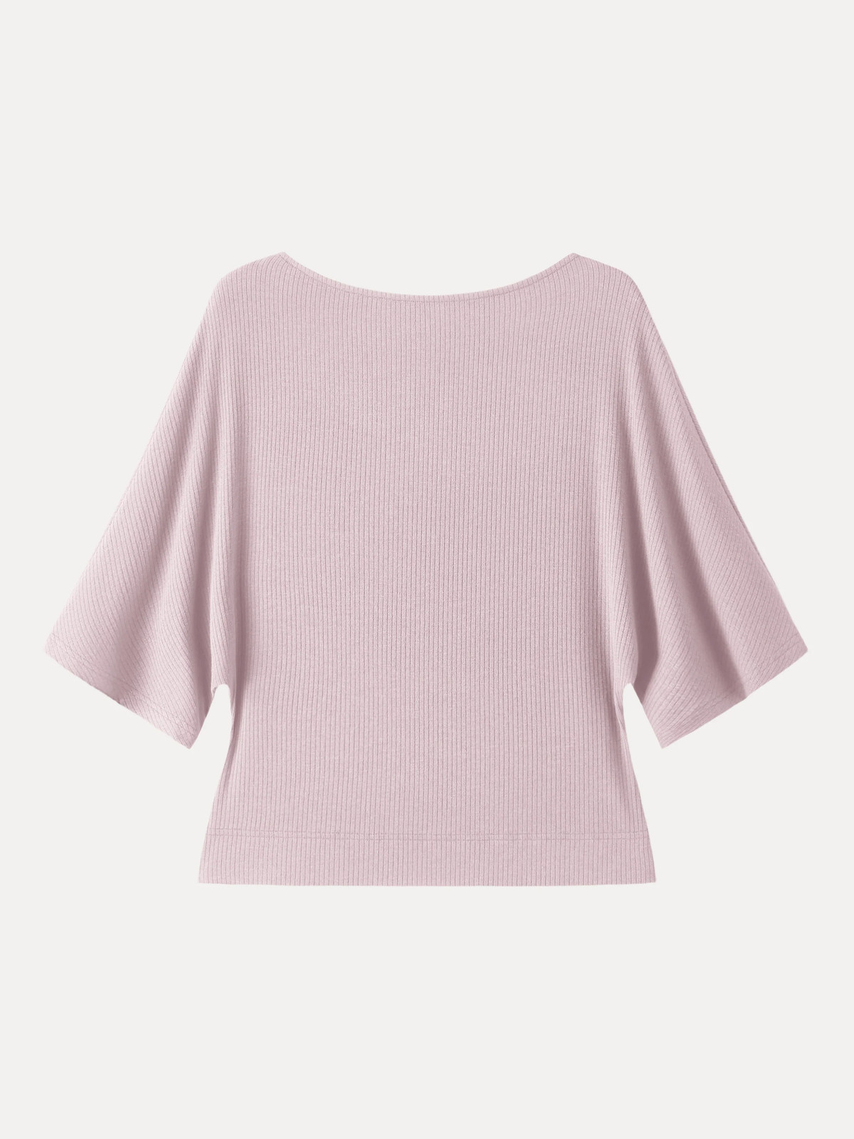 OGL Soft Ribbed Boatneck Relaxed Top