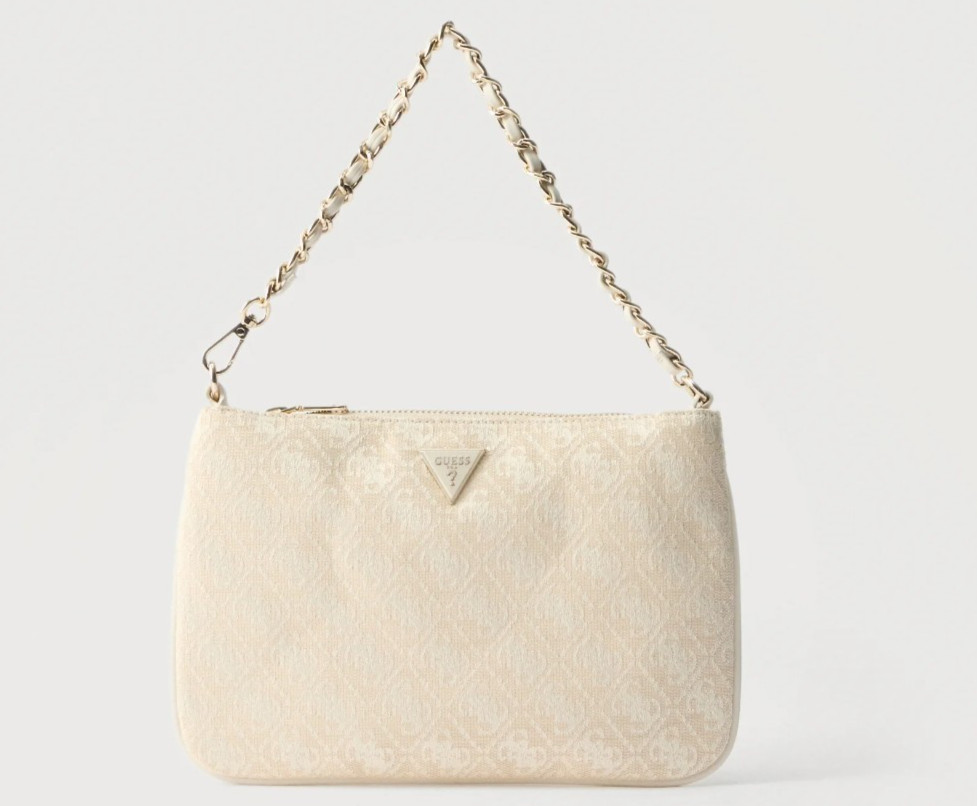 Guess FLAT POUCH – Handbag – beige
