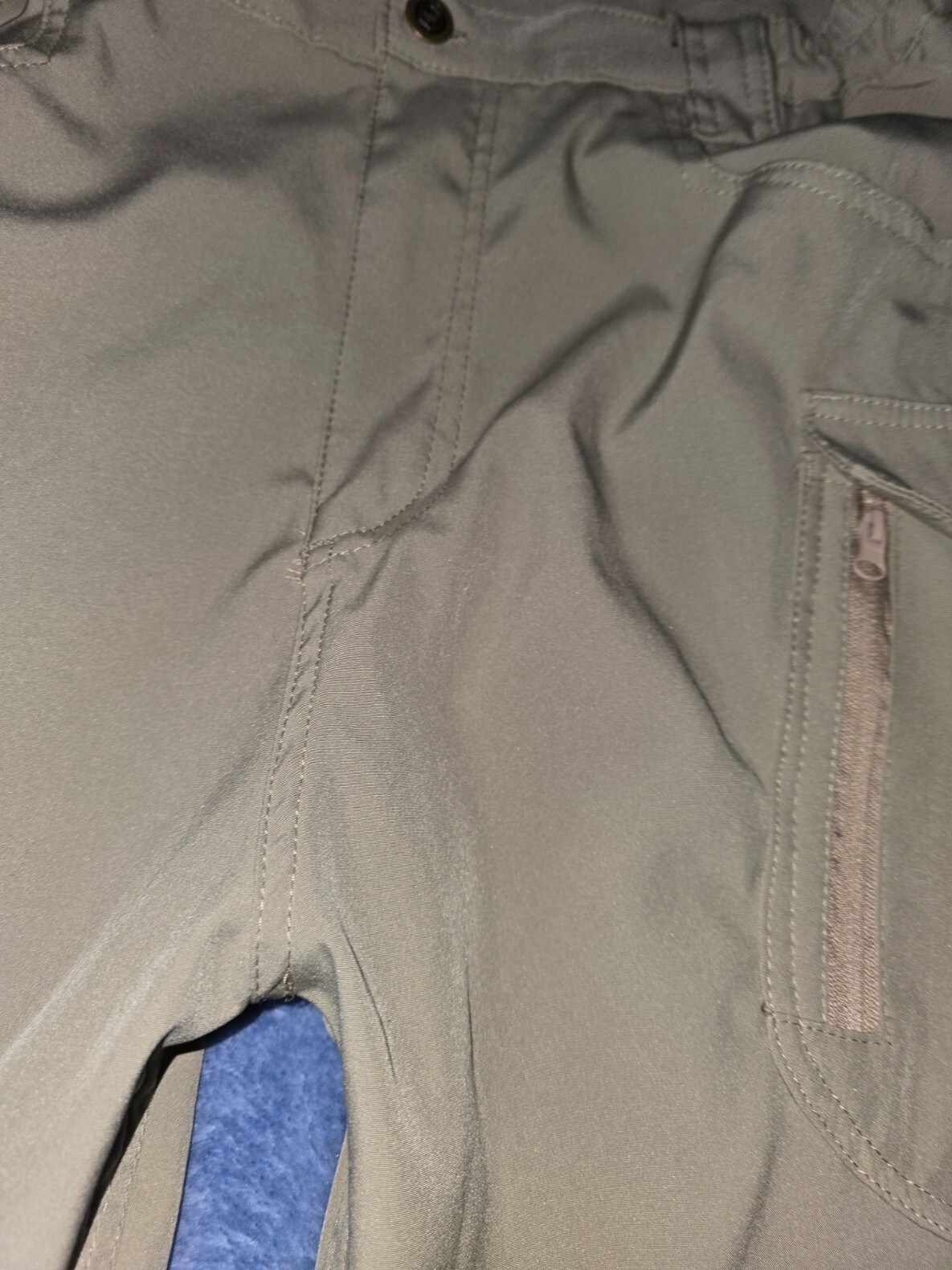 W Tactical Series Pants L (36×34) Khaki Highrise Ripstop Poly Cotton Field NWOT