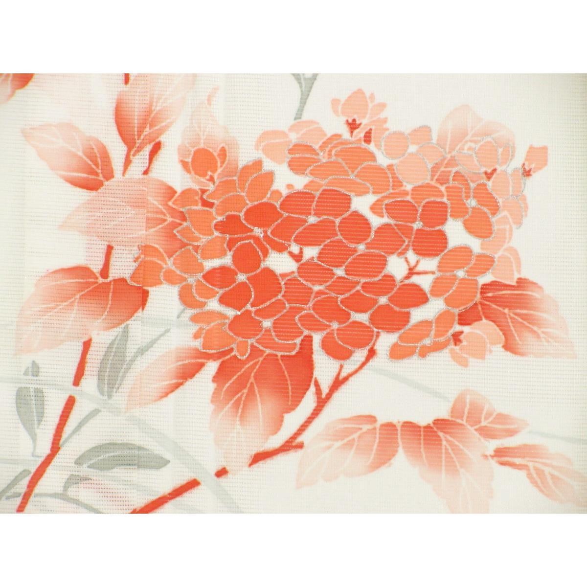 Authentic Synthetic fiber, unlined, ro-weave visiting kimono [Kimono Ei] #26…