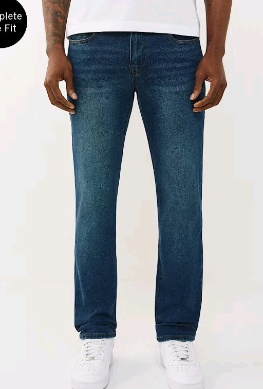 True Religion Rocco Relaxed Skinny Jeans Men’s W29 x L32 Medium Harvest Wash NWT