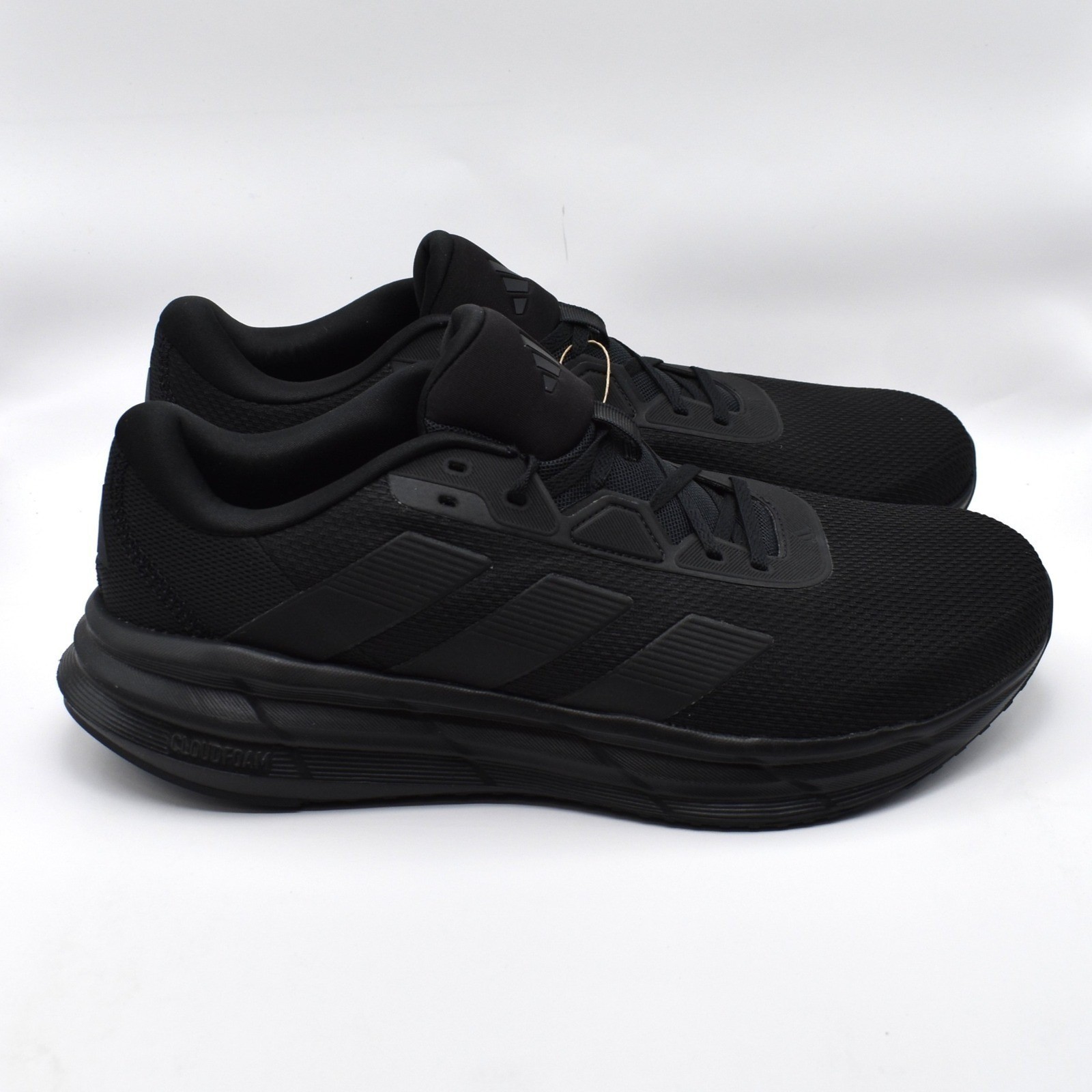 Adidas Galaxy 7 Running Shoes Men’s Size 9 Triple Black Cloudfoam NWT ID8757