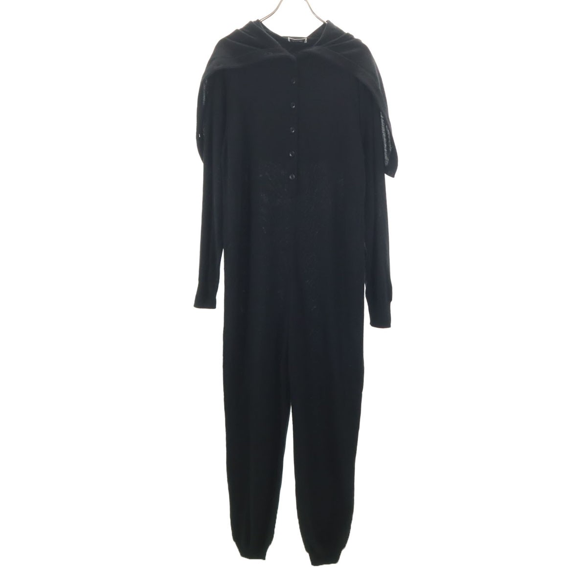 LEMAIRE made in Italy Long sleeve knit All in one XS black Jumpsuit Women