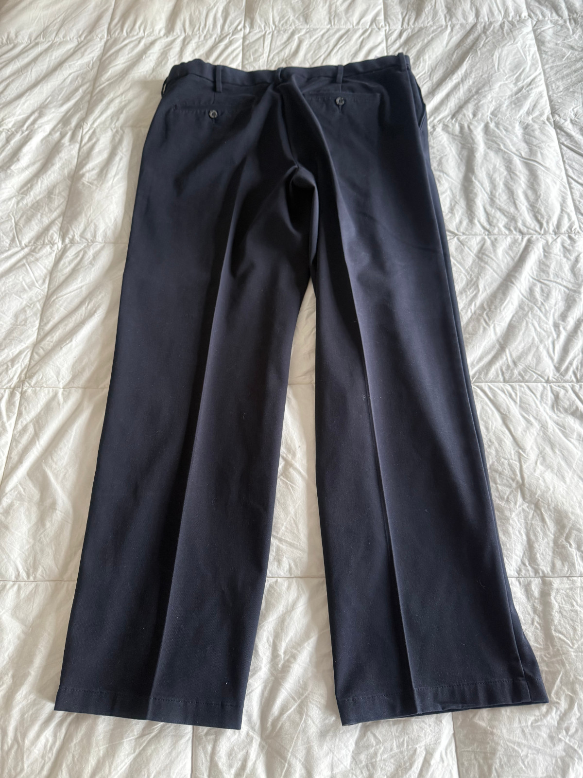 Dockers Relaxed Fit Men’s Pants 38×34 Navy Blue