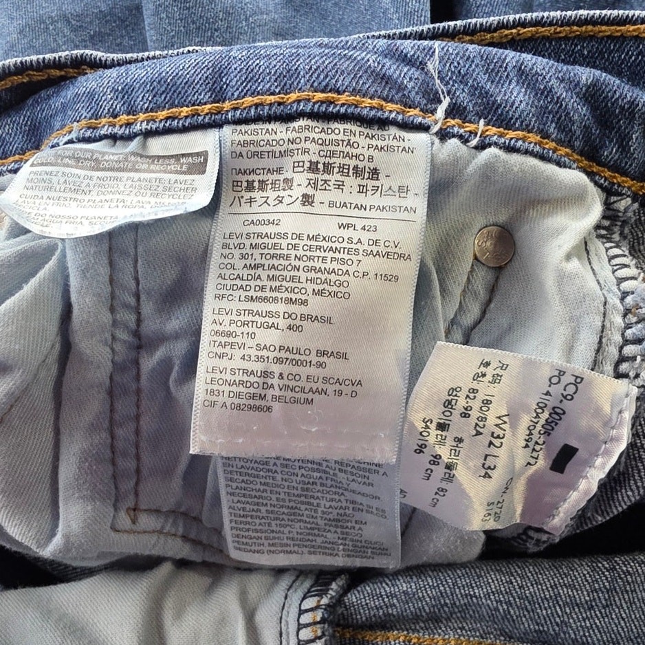 Levi’s 505 Blue Jean Size 32×34