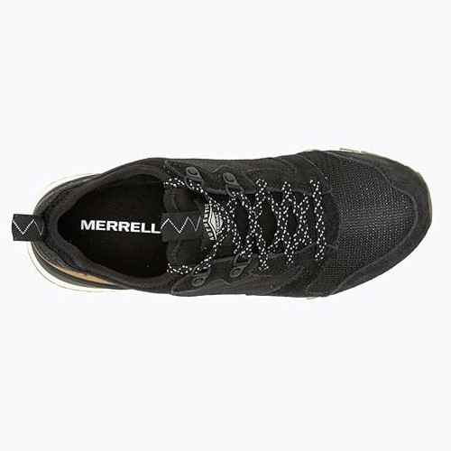 Merrell Womens Alpine 83 Sneaker Recraft Suede Leather Black