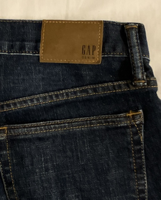 EUC~Gap 1969~Slim Fit~Straight Leg~Worn Dark~Mens Jeans~W29 x L32~Stretch~Nice!