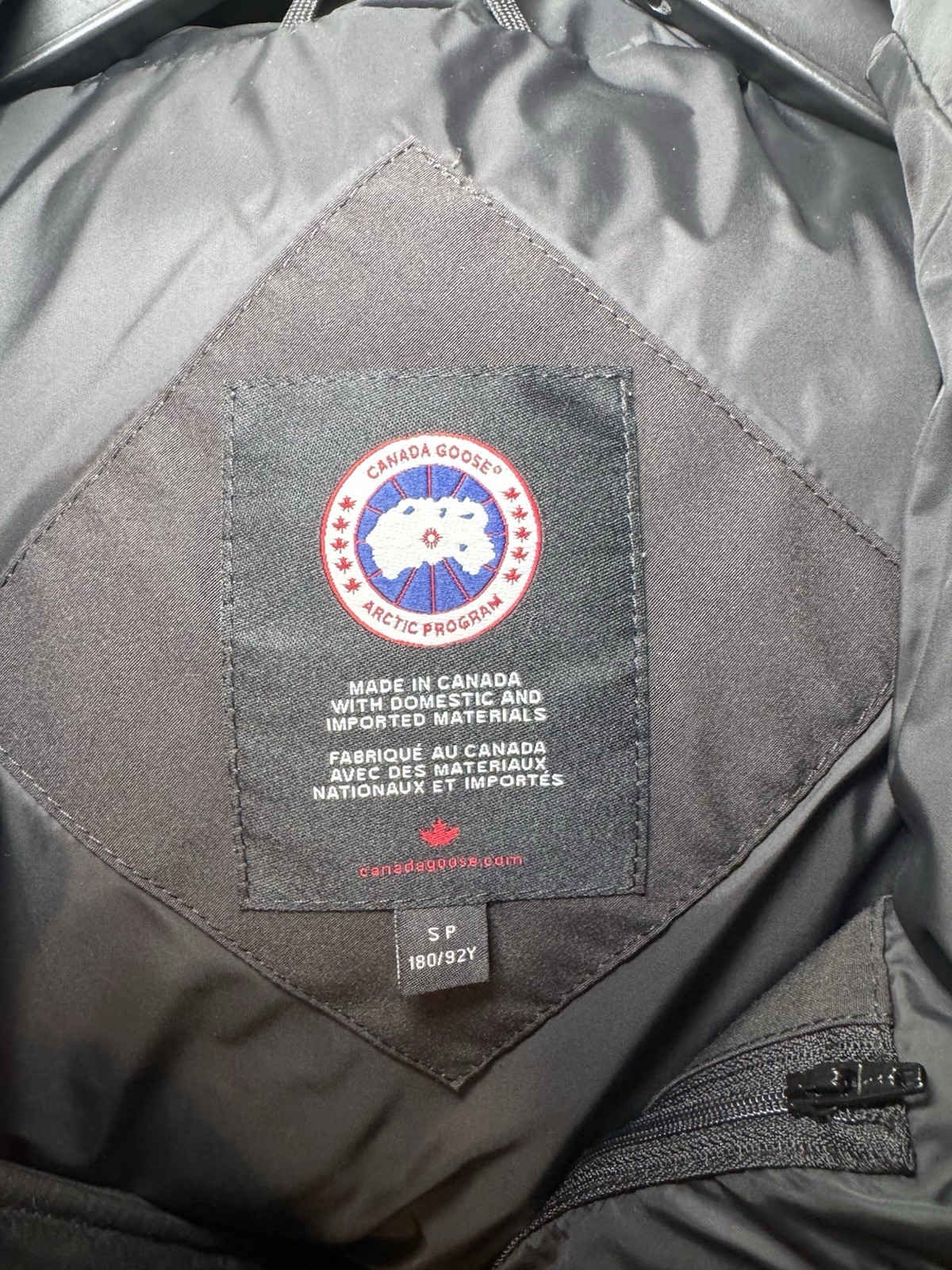 Canada Goose Men’s Carson Parka with Fur Size S