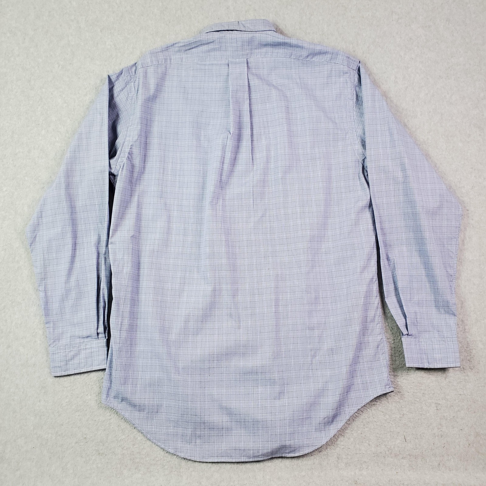 Ralph Lauren Shirt Mens 15 1/2 34/35 Plaid Yarmouth Button Down Classic Fit