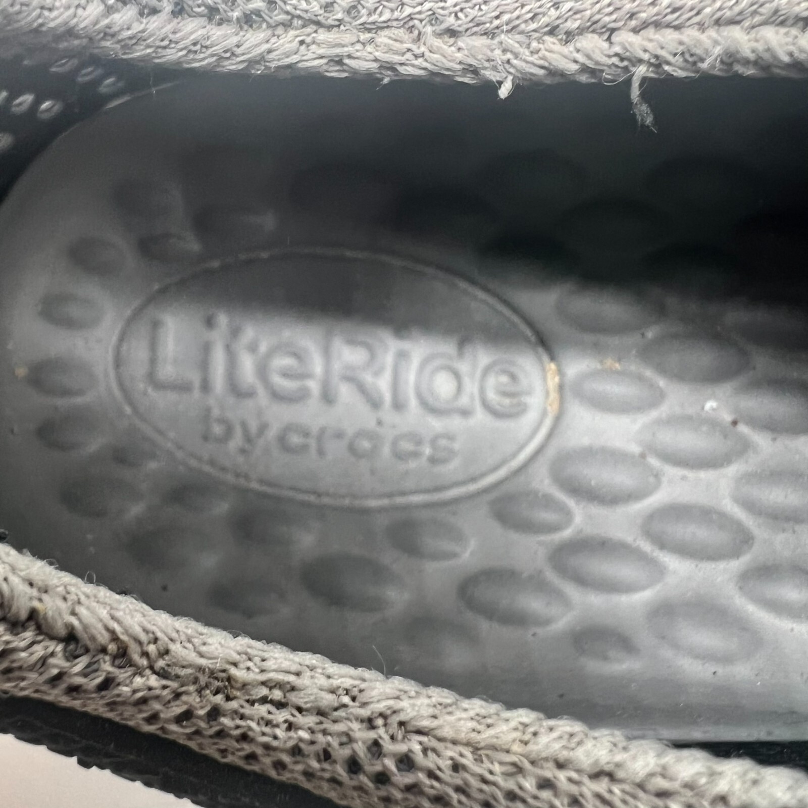 Crocs Men’s Shoes Size 9 M9 Literide Pacer Sneaker Black Lightweight Flexable