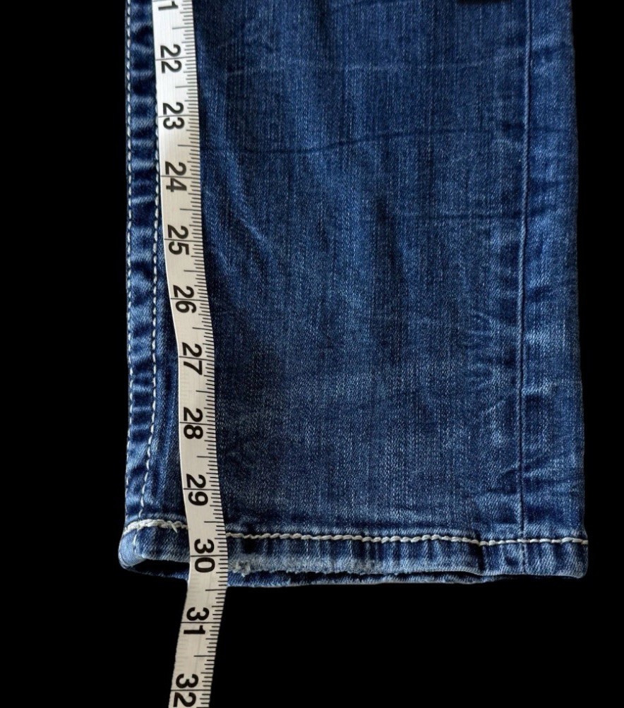 Salvage Supply Mayhem Straight Stretch Buckle Jeans ~ Men’s Size 30 x 32/30