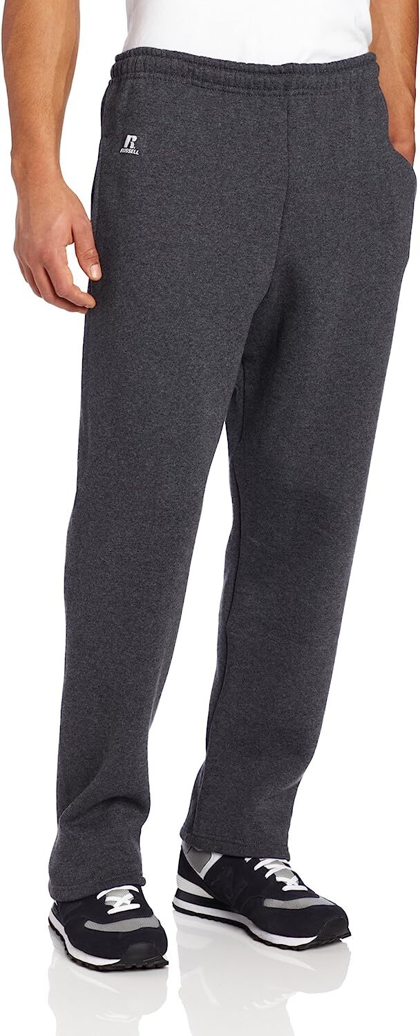 Russell Athletic Men’s Dri-Power Open Bottom Fleece Sweatpants
