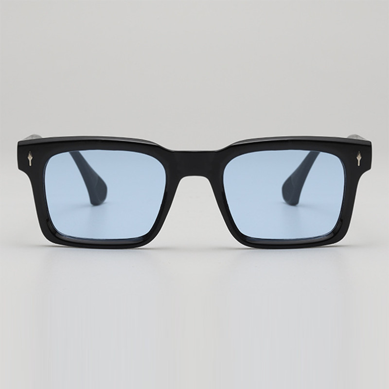 Full Reader Sunglasses For Men Women Square Tinted Blue Lens Readers Sunglasses
