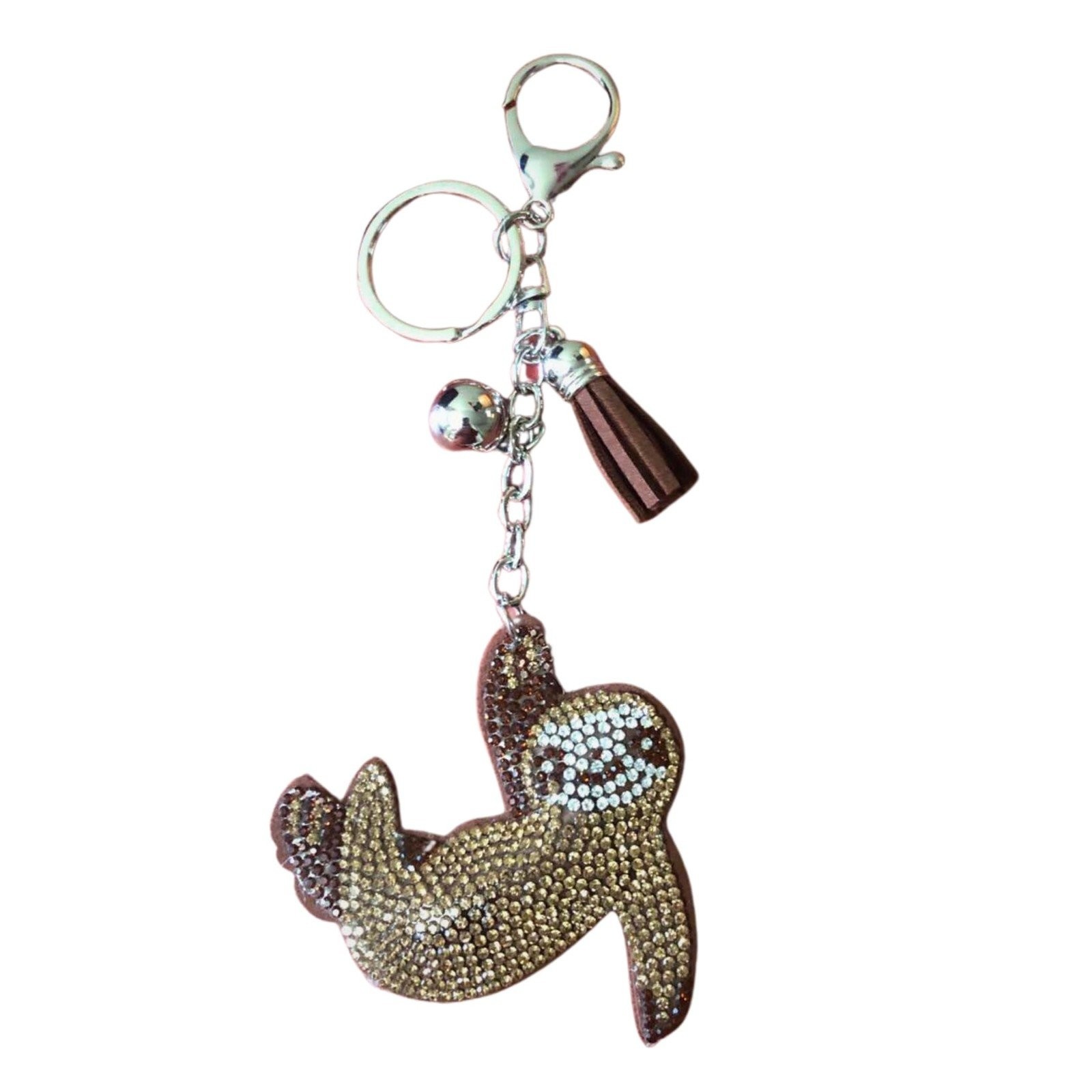Bling Sloth Keychain Accessories for Women, Purse Charms for Handbags, Car…