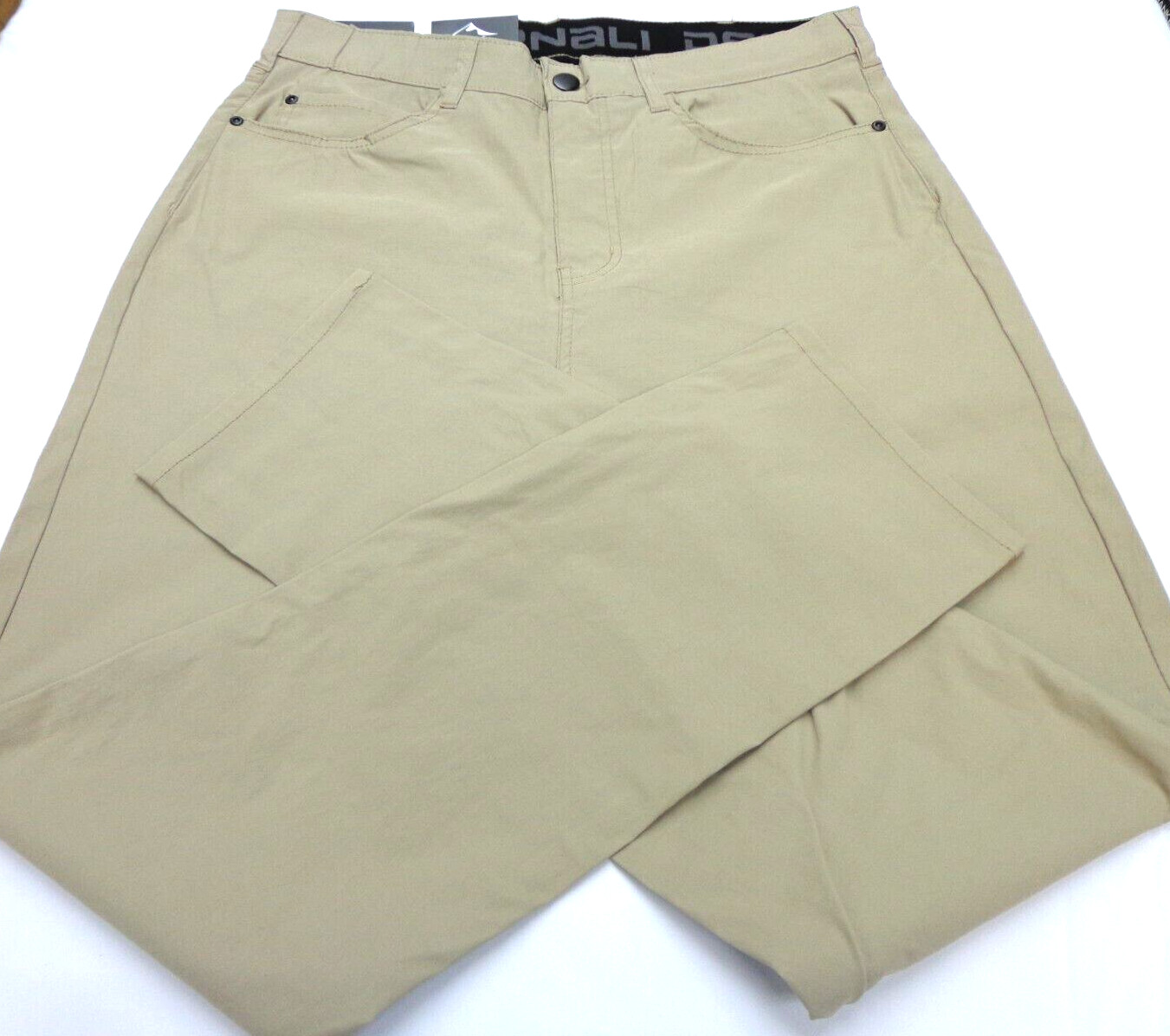 DENALI Earthen KHAKI Technical Stretch Pants NWT 32/30 MSRP $54