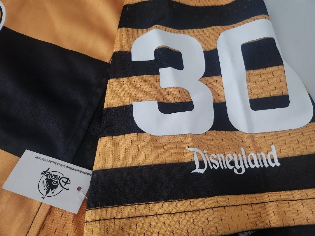 Disney Parks Disneyland 30 Pluto Football Jersey for Adults New Rare Great Gift