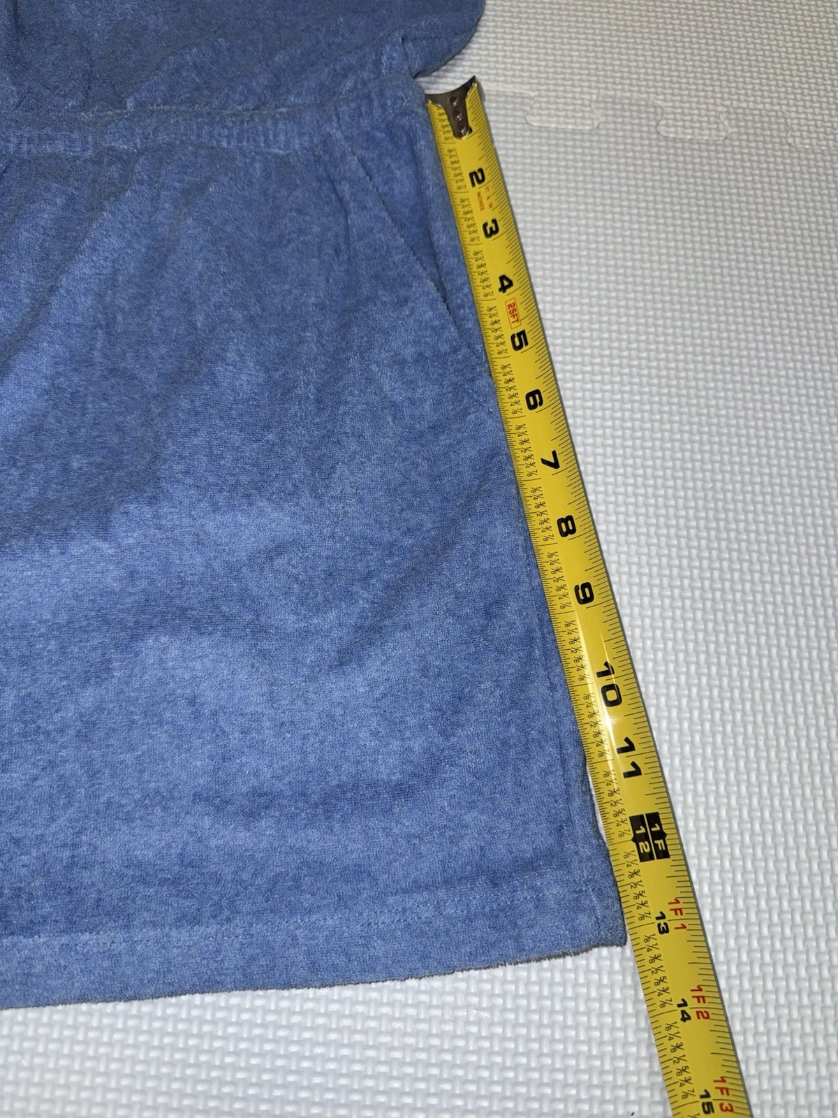 Polo Ralph Lauren Women’s Terry Romper Blue With White Size XL NWOT Free Ship