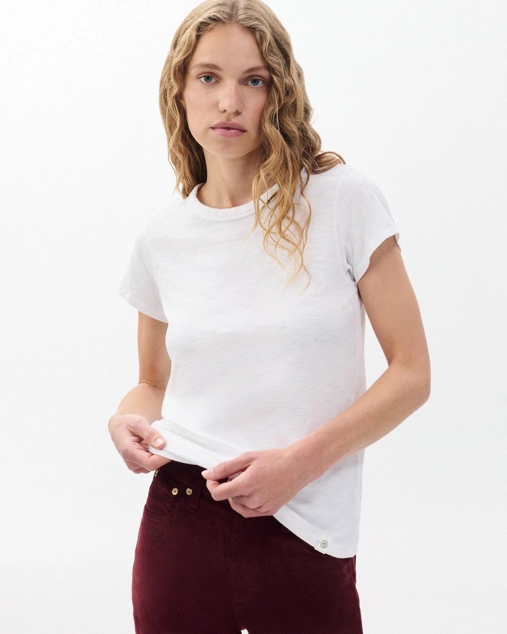 Rag & Bone Classic White Crewneck Core Tee Short Sleeve T Shirt Size M NWT