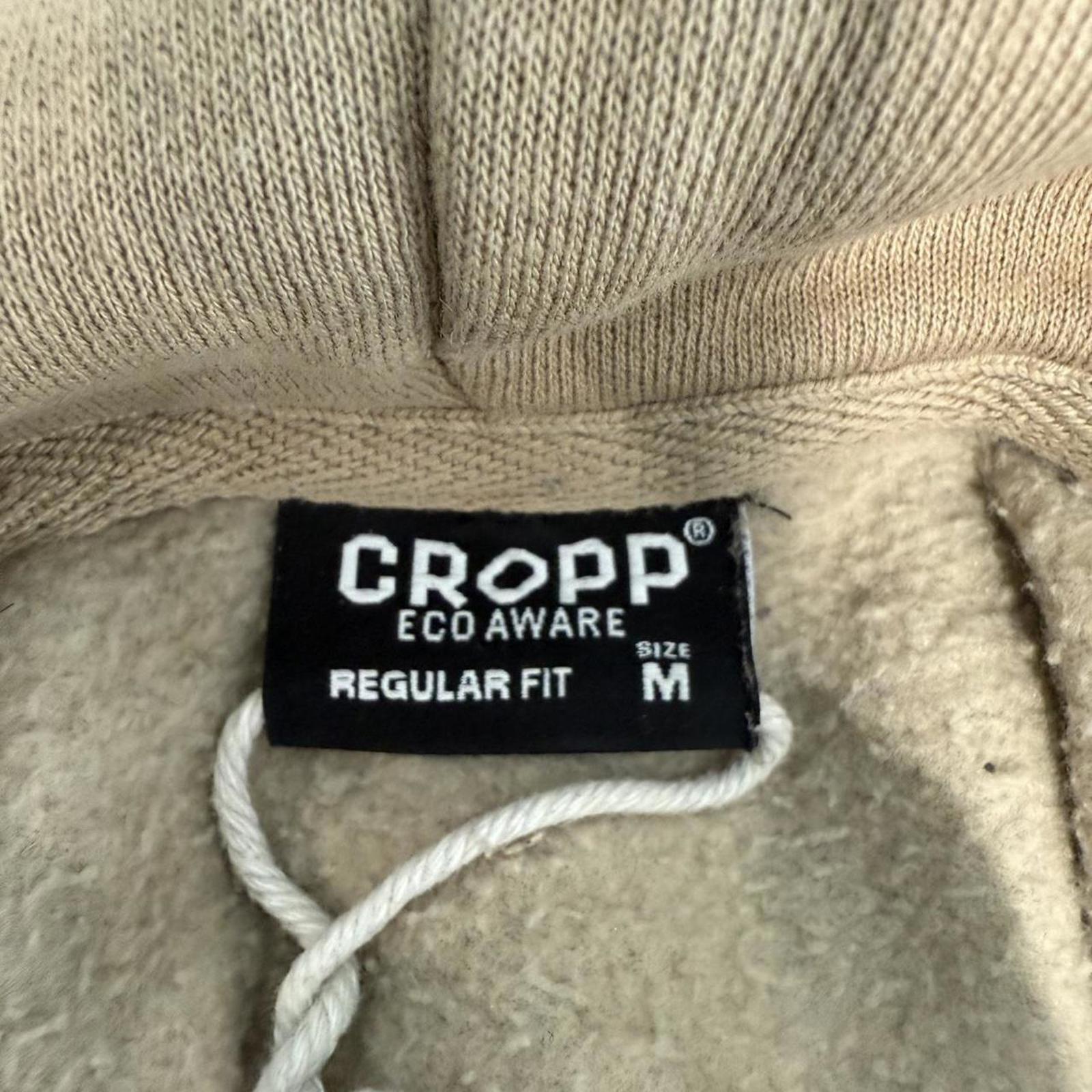 Cropp EcoAware Regular Fit Stylish Casual Hoodie in Tan Size M – 24” pit to pit