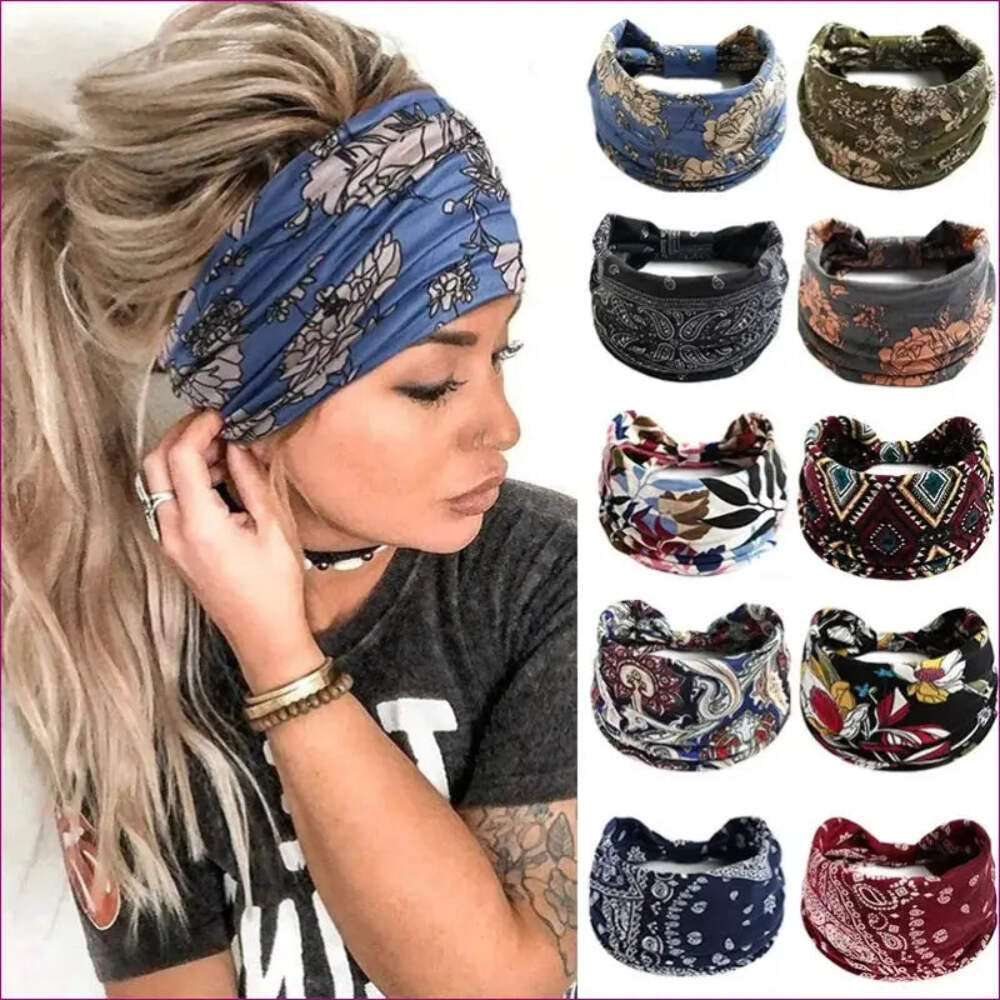 Elevate Your Style with Solid Colour Knot Wide Headbands