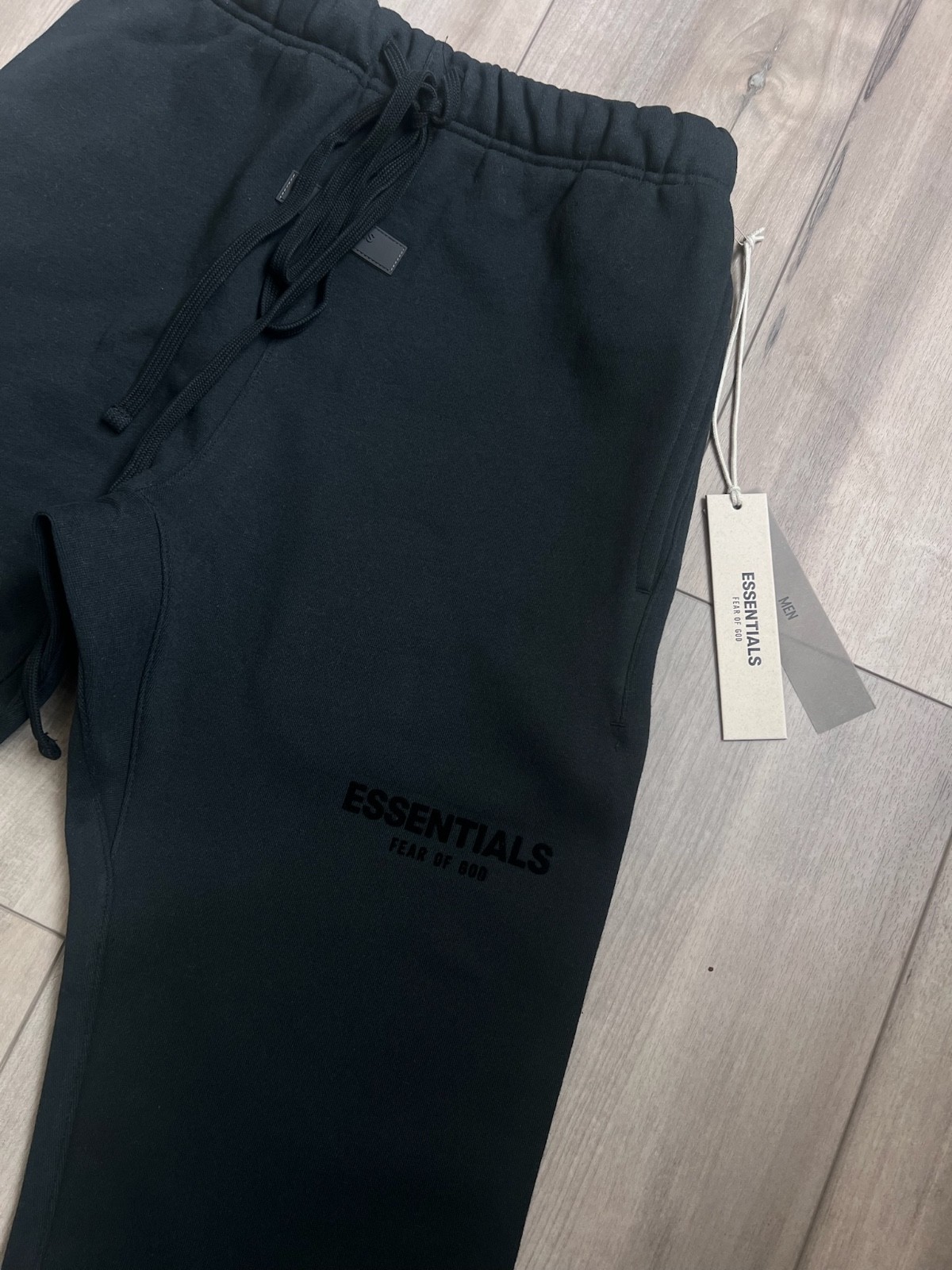 Fear of God Essentials S22 Stretch Limo Black Sweatpants New Sale XS-XL Size