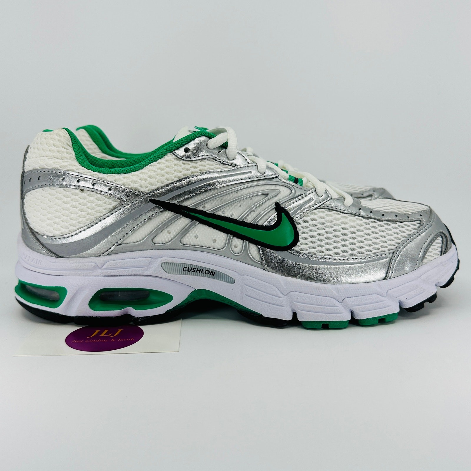 Nike Air Max Moto 2K Sneakers White/Stadium Green HQ2056-102 Size 12.5 W / 11 M