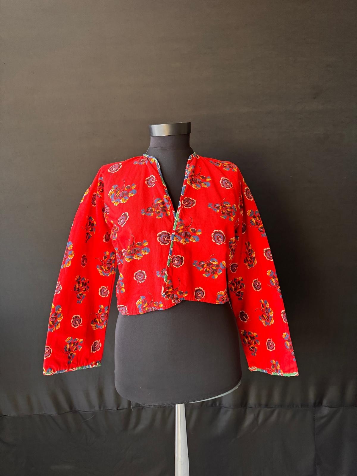 Hand-Sewn Anatolian Cepken from the Old Ottoman Period kaftan