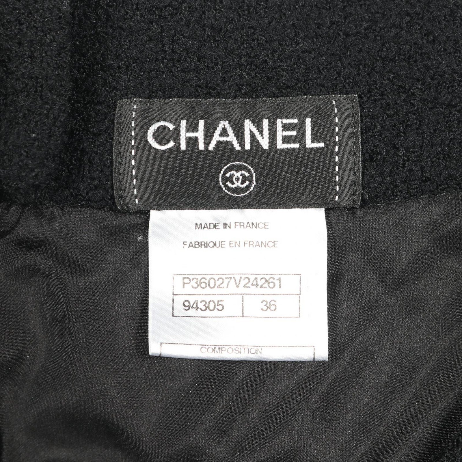 Chanel Coco Mark Wool Skirt – DUTY FREE