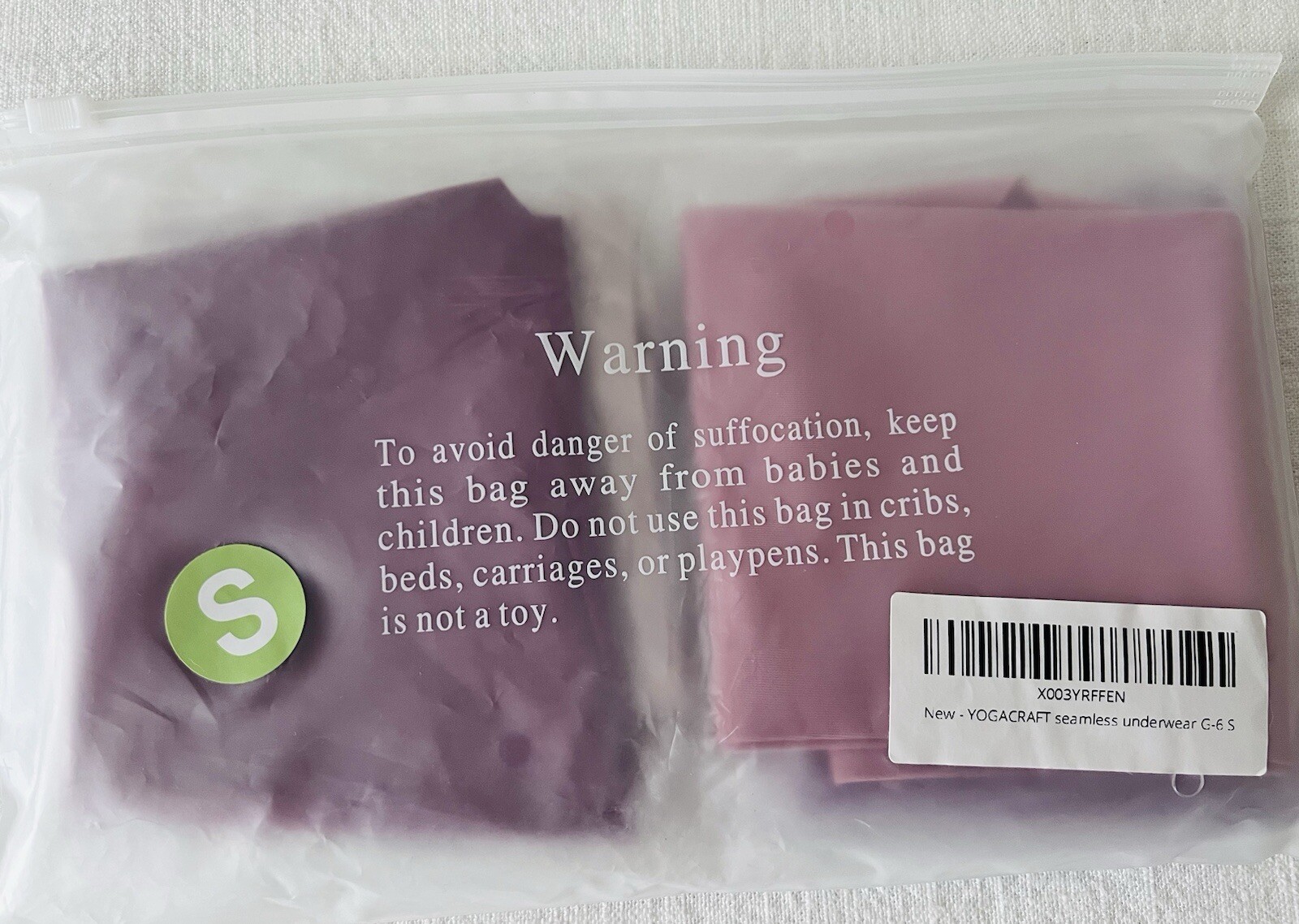 Yogacraft Bikini Panties 6 PACK Women’s SMALL Seamless No Show Stretch New!!