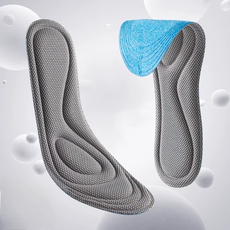 2/4 Pairs Memory Foam Orthopedic Insoles for Shoes Antibacterial Deodorization